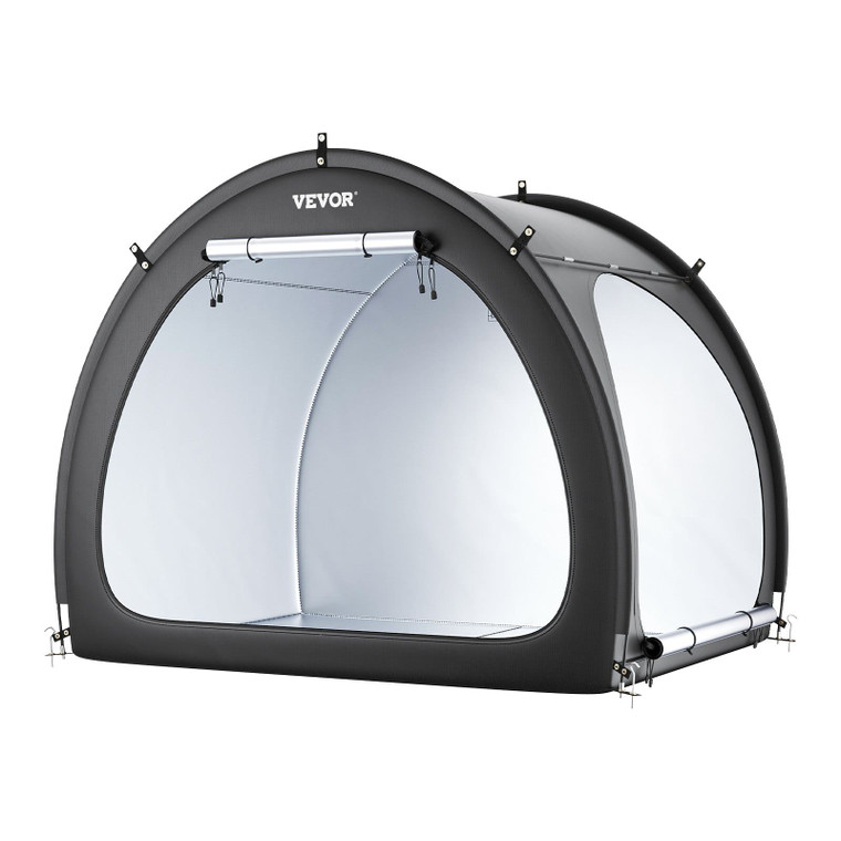 Bike Storage Tent, 4 to 5 Bikes, Outdoor Spacious Bike Storage Tent with Ventilated Window, Waterpr E415-SXZXCP5675FTAJLWBV0