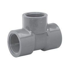 3/4" Schedule 80 PVC Tee, Gray, 805-007 3/4" Schedule 80 PVC Tee, Gray, 805-007