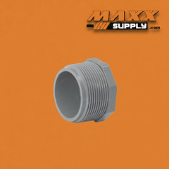 1 1/2" Plug, MPT PVC Schedule 80 (850-015)