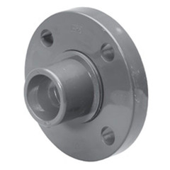1" Schedule 80 PVC Flange (Van Stone), Gray, 856-010 1" Schedule 80 PVC Flange (Van Stone), Gray, 856-010