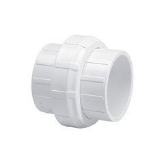 4" Schedule 40 PVC Union, White, 458-040