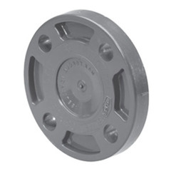 3" Schedule 80 PVC Flange (Blind), Gray, 853-030