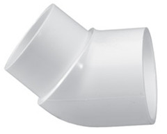 C623-100 10 Sp X Slip Street 45 Degree Elbow C623-100 10 Sp X Slip Street 45 Degree Elbow