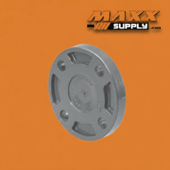 8" Schedule 80 PVC Flange (Blind), Gray, 853-080
