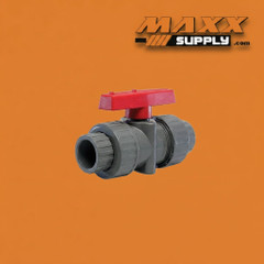 1" Sch 80 Grey True Union Ball Valve, 800-TUBV-010