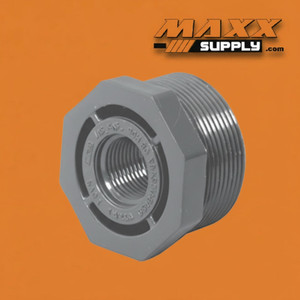 Bushing, MPT x FPT (Flush Style) PVC Schedule 80 3" x 1 1/2" (839-337)