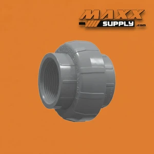 Union (O-Ring Type), Slip x FPT PVC Schedule 80  1 1/2" (899-015)