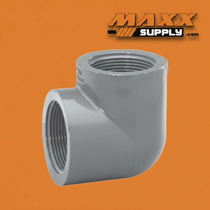90 Degree Elbow, Fpt x Fpt PVC Schedule 80 4" (808-040)