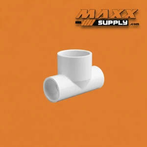 Bullhead Tee, Slip x Slip x Slip PVC Schedule 40 6" x 6" x 10" (401-537)
