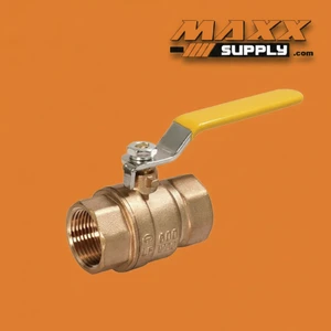 1/2"  Brass Ball Valve Threaded - Lead Free (942-LF-1)