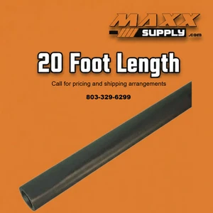 800-007PE 3/4" Schedule 80 PVC Pipe Plain End - 1-5ft
