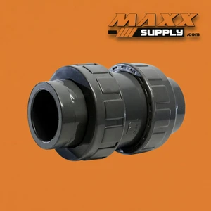 2" True Union Ball Check Valve PVC - P460U-020 (8020GST)