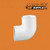 90 Degree Elbow, Slip x Slip PVC Schedule 40 2" (406-020)