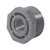 1 1/2" x 1 1/4" Schedule 80 PVC Reducing Bushing, Gray, 839-212