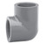 1" x 1/2" Schedule 80 PVC 90 Degree Elbow, Gray, 807-130