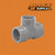 Tee, Slip x Slip x FPT PVC Schedule 80 4" x 3" (802-422)
