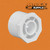 Reducer Bushing, Slip x Slip PVC Schedule 40  10" x 4 (437-624)