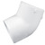 12" Schedule 40 PVC 45 Degree Elbow, White, 417-120