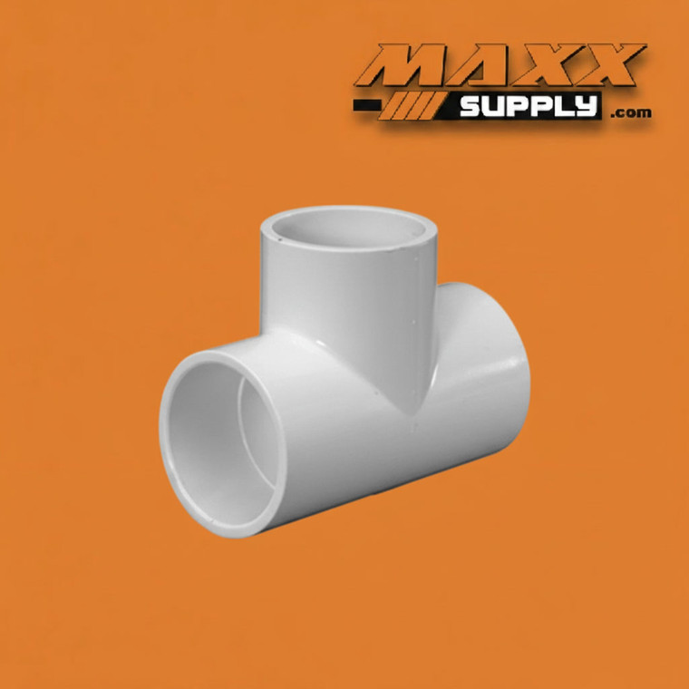 Tee, Slip x Slip x Slip PVC Schedule 40 1/2" (401-005)