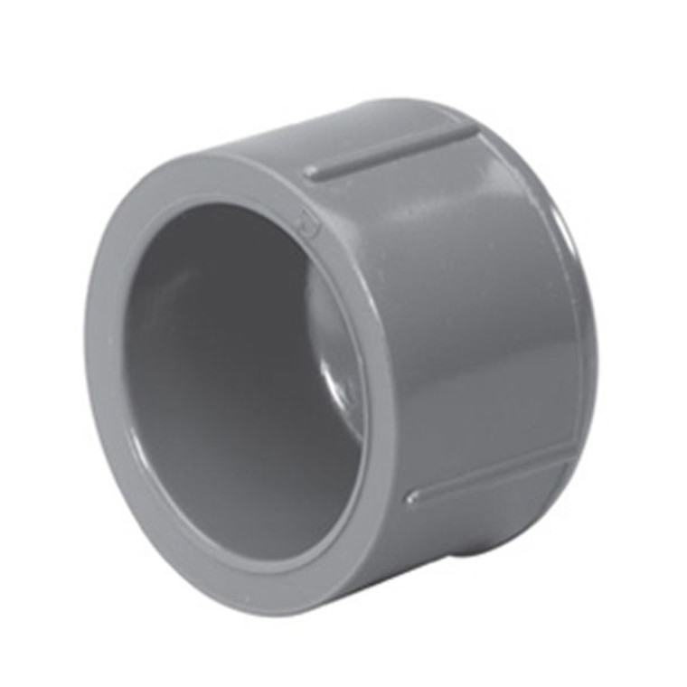 3/4" Schedule 80 PVC Cap, Gray, 847-007