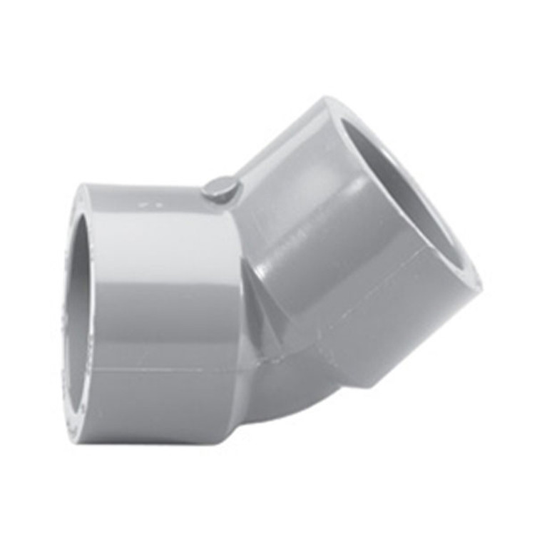 1/2" Schedule 80 CPVC 45 Degree Elbow, Gray, 9817-005