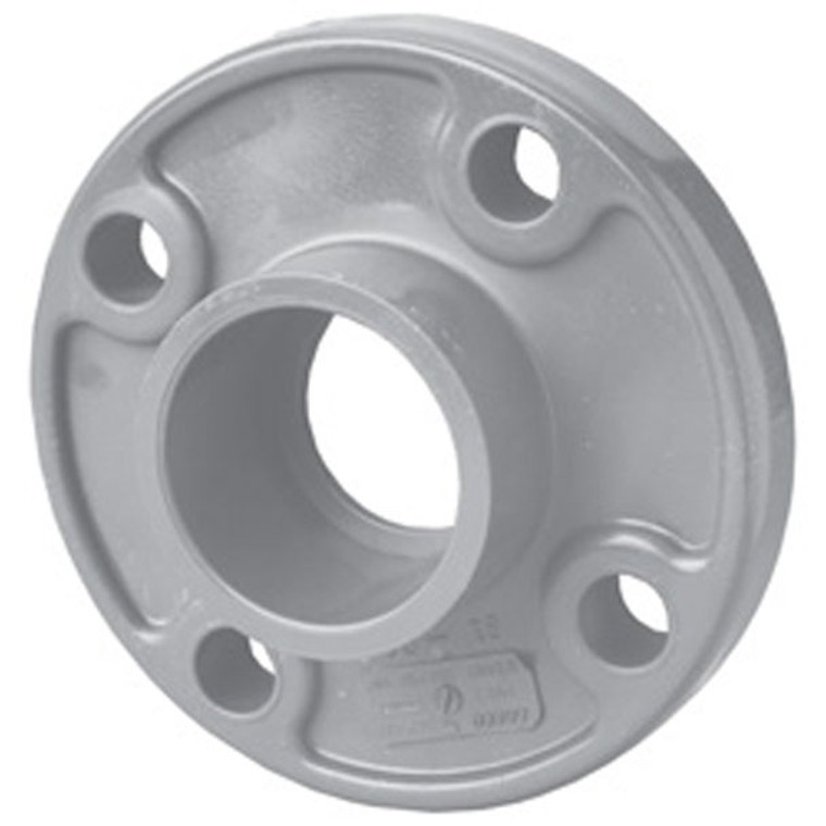 2" Schedule 80 CPVC Flange (One-Piece), Gray, 9851-020