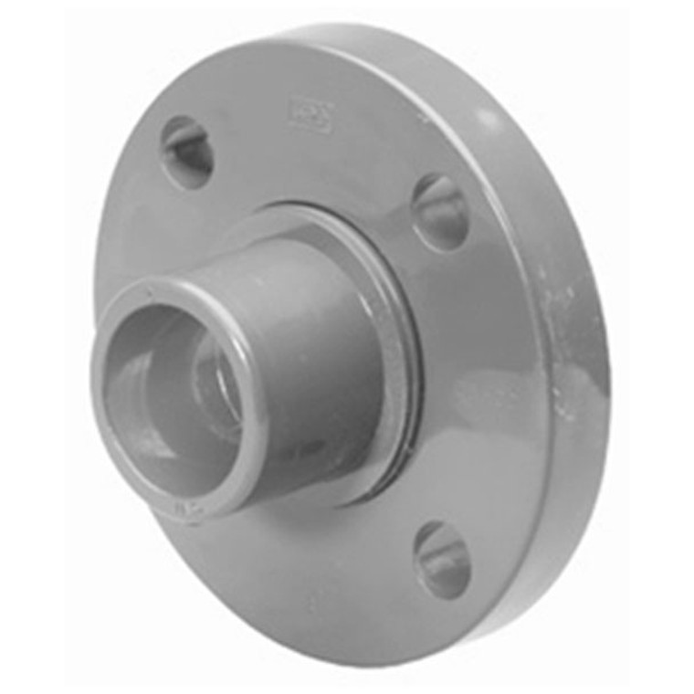 6" Schedule 80 CPVC Flange (Van Stone), Gray, 9856-060