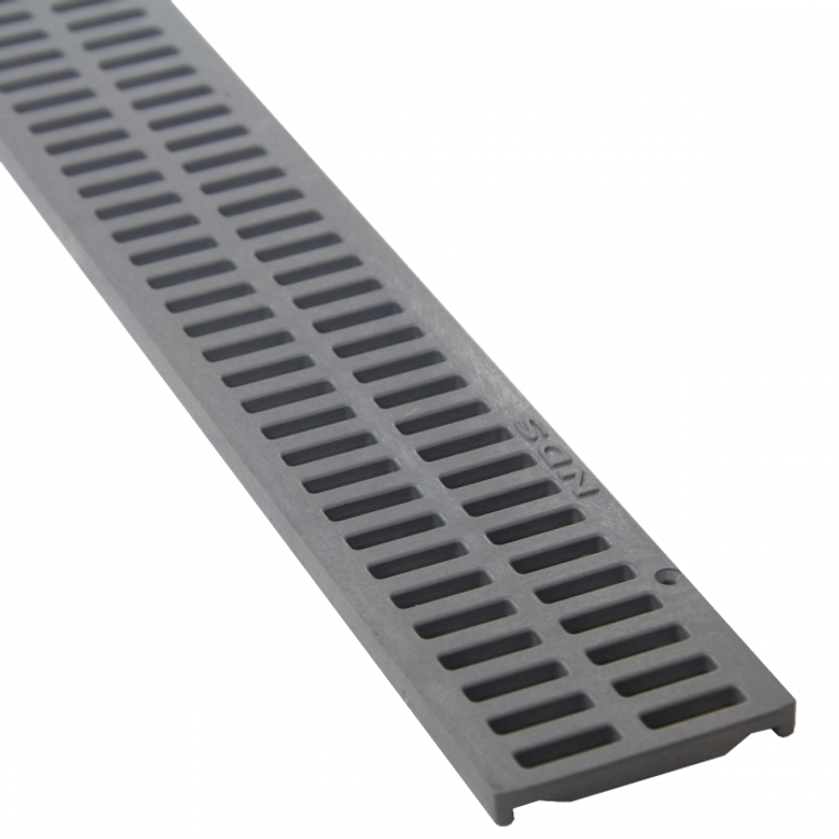 NDS 541 3FT Mini Channel Grate - Gray