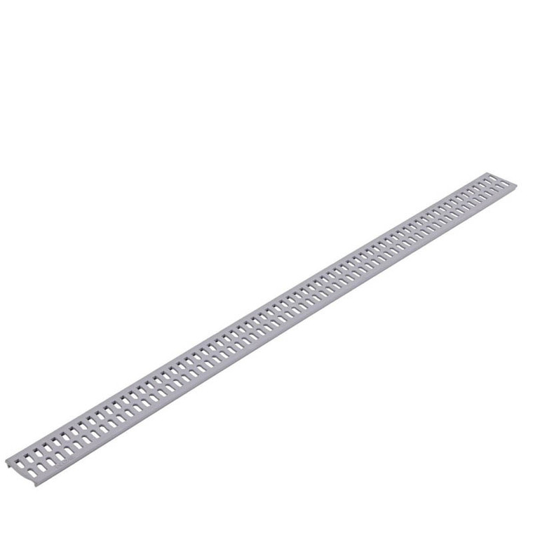 NDS 9243 3FT Slim Channel Grate - Gray