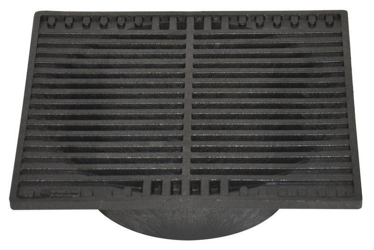 NDS 9" Square Grate, Black, 970