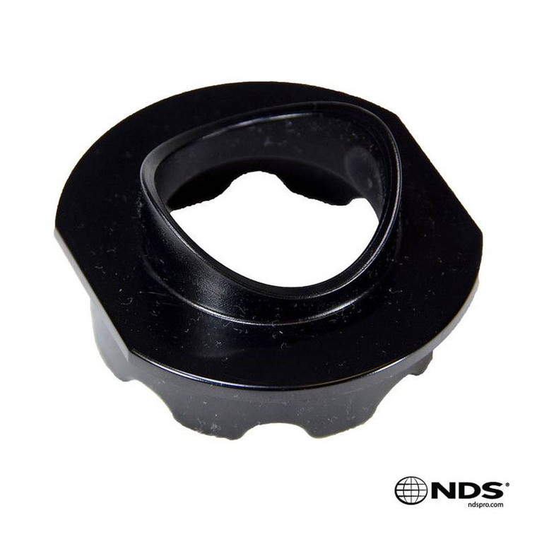 NDS 9250 Slim Channel Bottom Outlet - Black