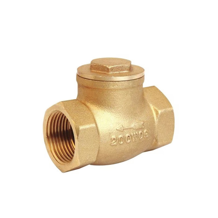 3/4" Brass Threaded Swing Check  Valve