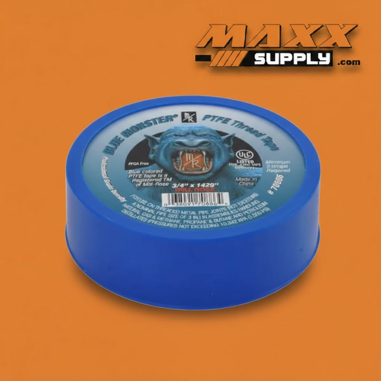 Blue Monster Thread Seal Tape (3/4IN x 119FT PTFE) (70886)