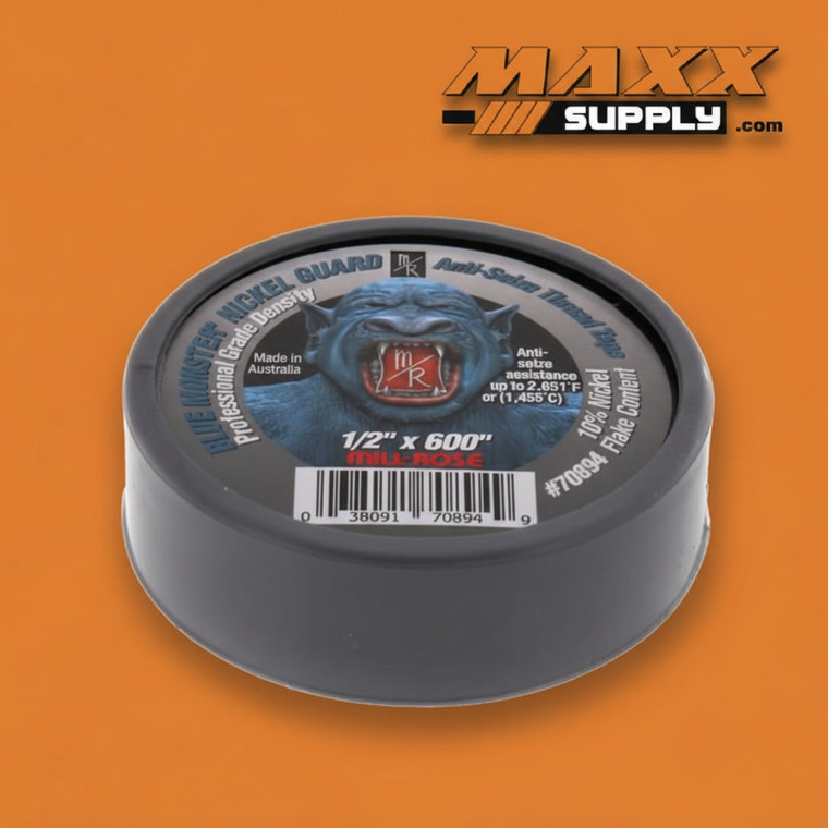 Blue Monster 70894 Nickel Guard Anti-Seize Thread Seal Tape | 1/2
