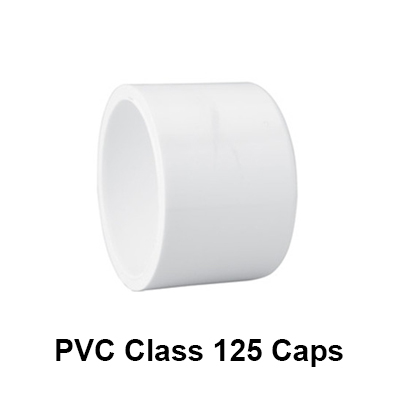 PVC Class 125 Caps