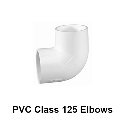 PVC Class 125 Elbows