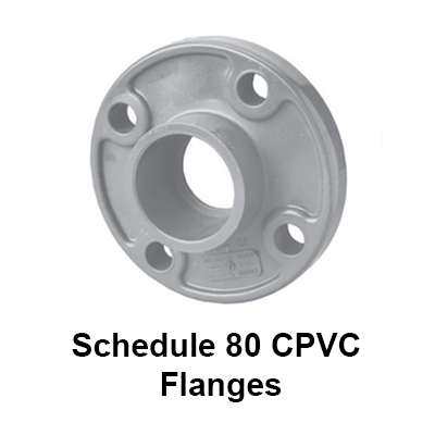 Schedule 80 CPVC Flanges