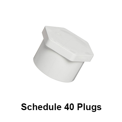 Schedule 40 Plugs