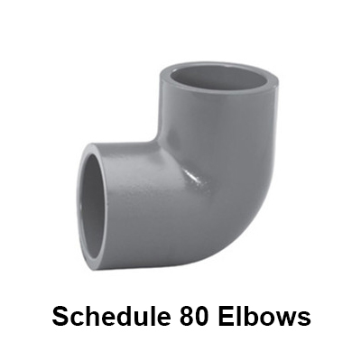 Schedule 80 Elbows