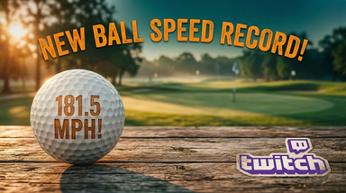George Bryan of Bryan Bros Golf Sets Personal Ball Speed Record After Adding Speed Toad to Speed Training