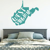 West Virginia Wall Decal - Turquoise