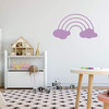 Rainbow Wall Decal - Lilac