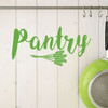 'Pantry' Kitchen Wall Decor - Lime Green