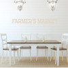 'Farmers Market' Kitchen Wall Decor - Beige