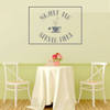 'Sweet Tea Served Here' Kitchen Wall Decor - Gray