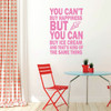 'You Can't Buy Happiness' Ice Cream Wall Decor - Soft Pink