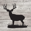 Deer Silhouette Vinyl Decal for Home, Office, or Garage