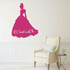 Disney Princess Cinderalla vinyl wall sticker - red