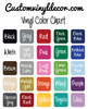 I Love You vinyl wall decal applied in nursery above crib