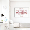 Adventure Wall Decal - Jobs Fill Your Pocket But Adventures Fill Your Soul - Vinyl Sticker Decoration For the Home, Office, or Classroom